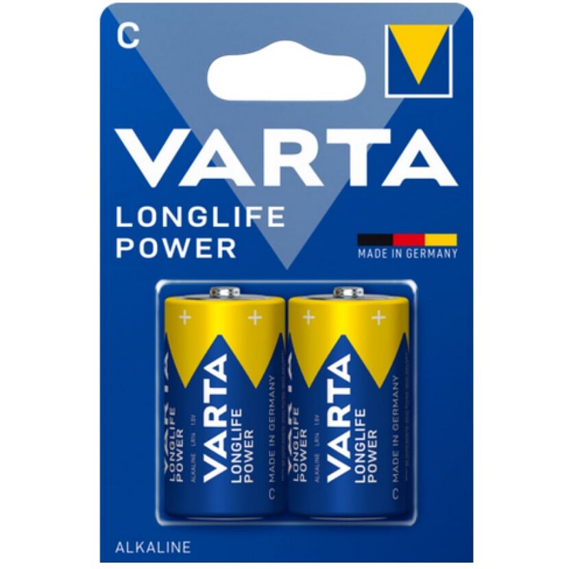 Batterien 'Longlife Power' C 2 Stück