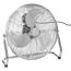 Chromfarbener Ventilator