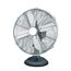 Chromfarbener Tischventilator