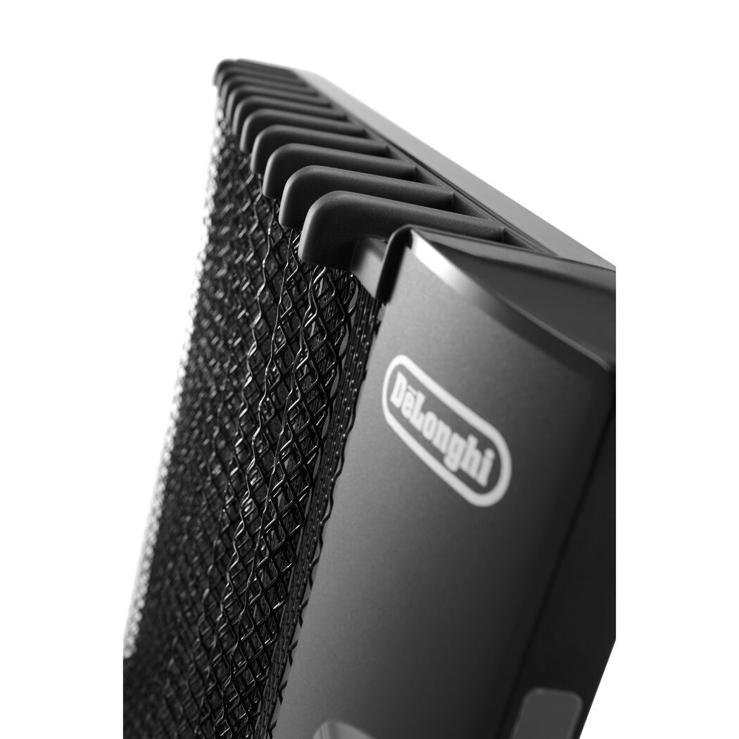 DeLonghi-Wärmewellenheizung, Nahaufnahme des Luftauslasses