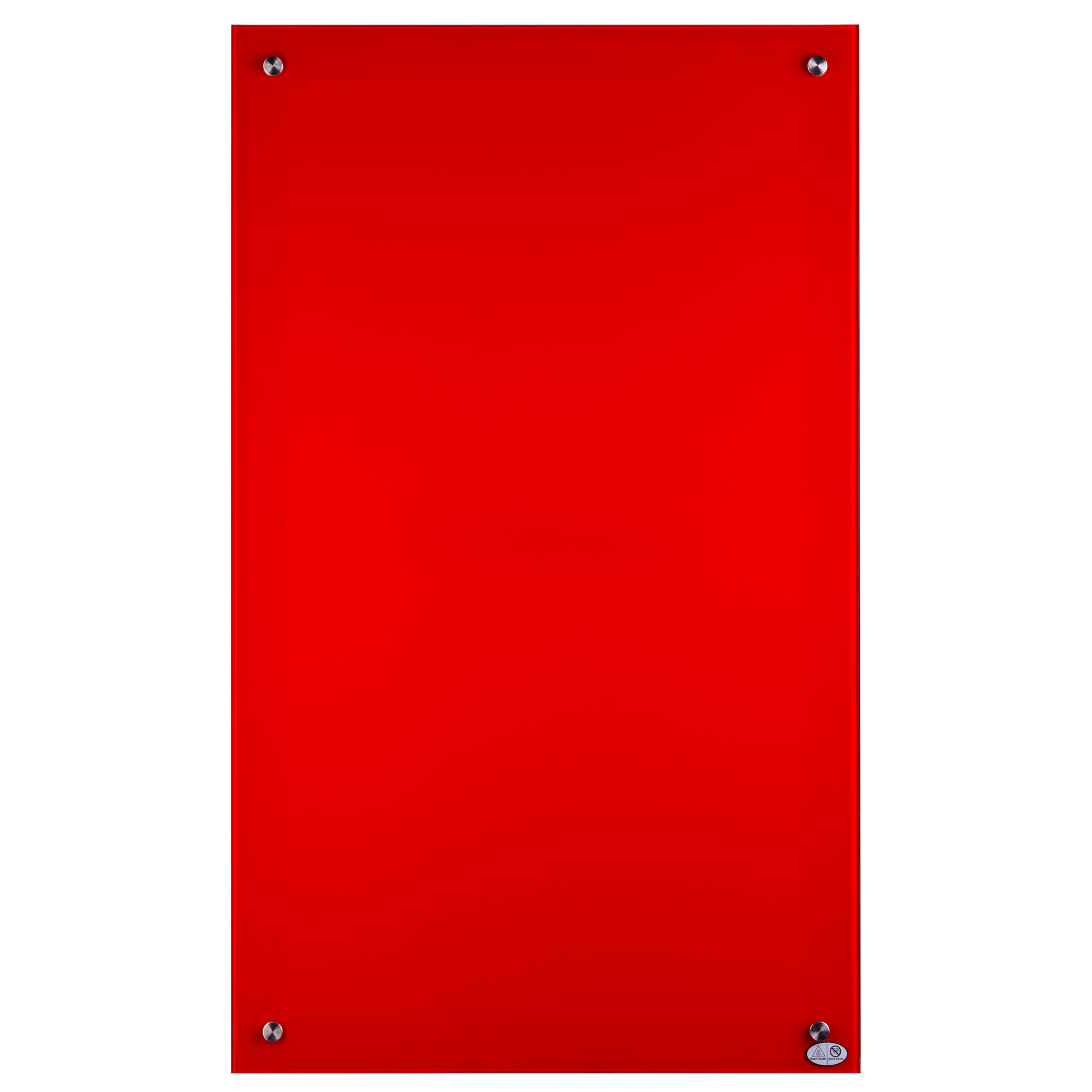 Infrarotheizung 'Glas-Serie' rot 300 W + product picture