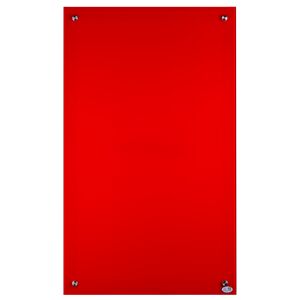 Infrarotheizung 'Glas-Serie' rot 300 W