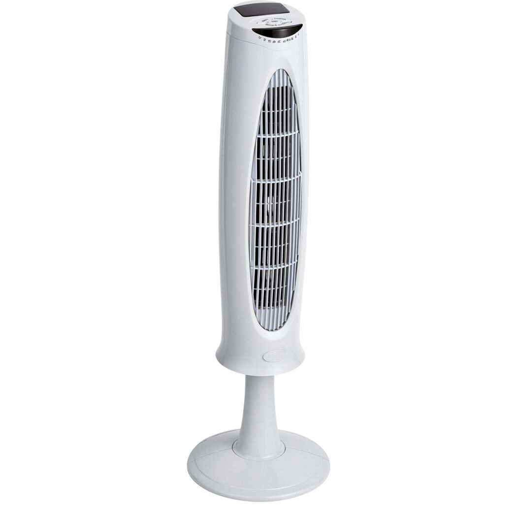 Turmventilator weiß 98 cm