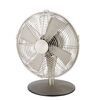 Chromfarbener Tischventilator