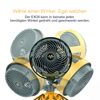 Baustellenventilator 'EXO 5' schwarz/gelb
