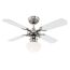 Deckenventilator 'Portland Ambiance' chrom Ø 90 cm