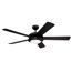 Deckenventilator 'Comet' schwarz Ø 132 cm