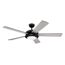 Deckenventilator 'Comet' schwarz Ø 132 cm