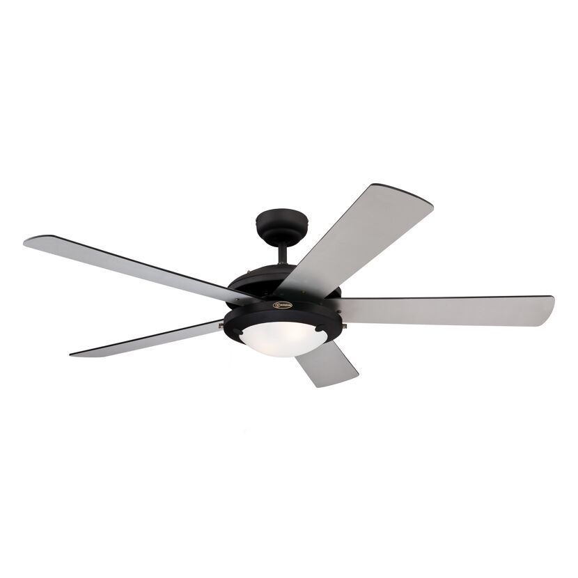 Deckenventilator 'Comet' schwarz Ø 132 cm