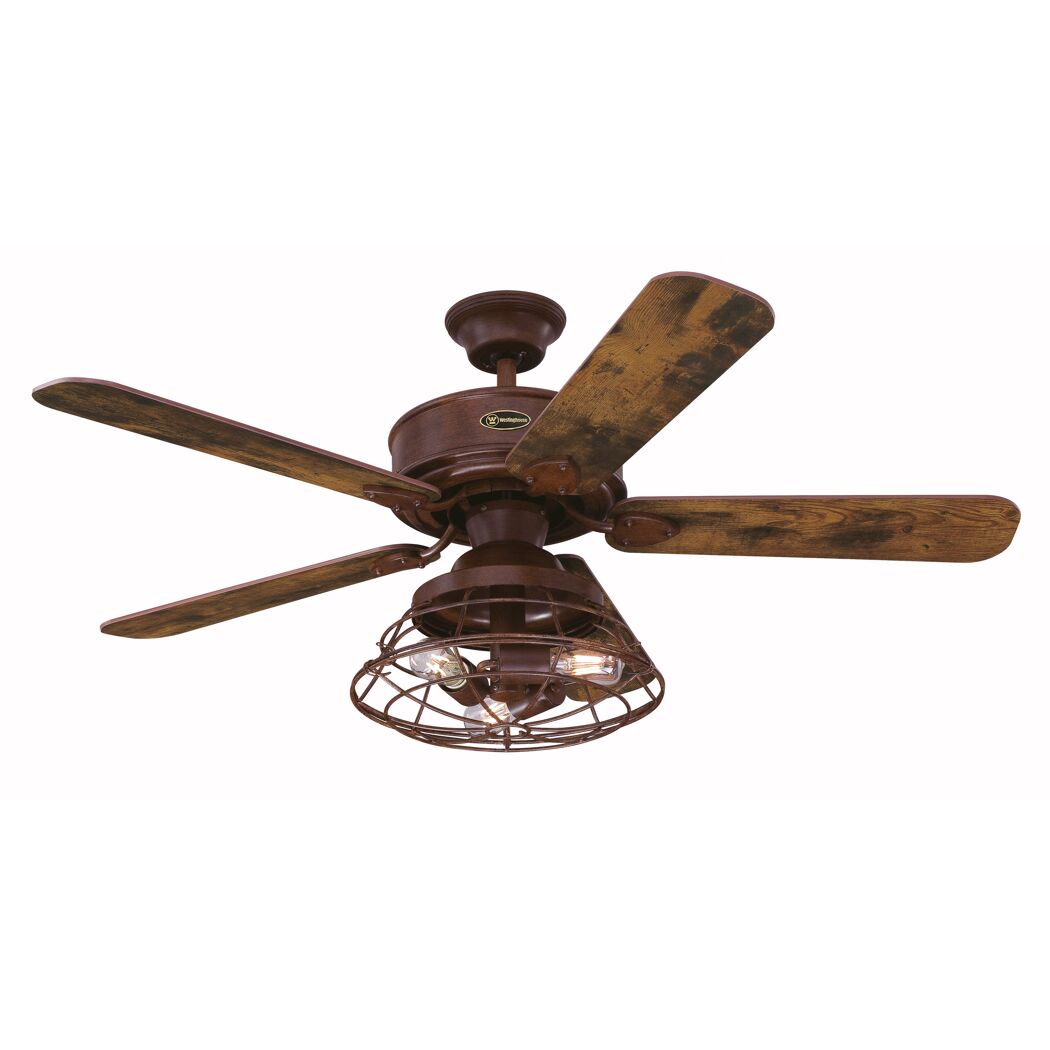 Deckenventilator 'Barnett' braun Ø 122 cm