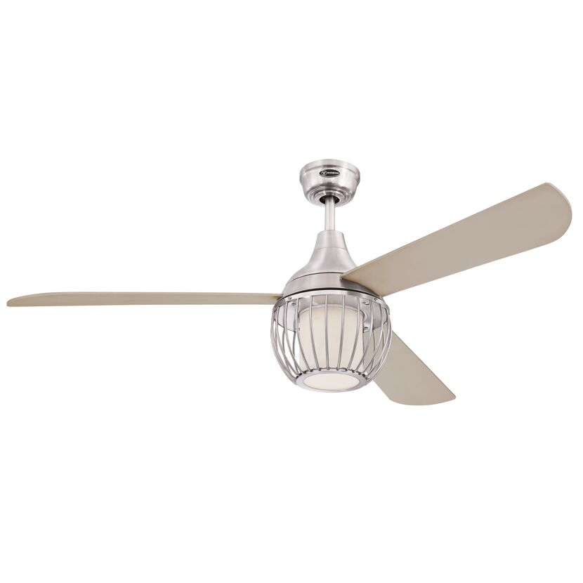 Deckenventilator 'Graham' nickel Ø 132 cm