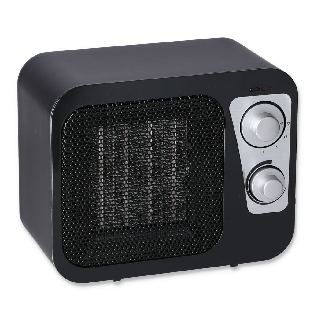 Heizlüfter 'Compact' 1800 W schwarz