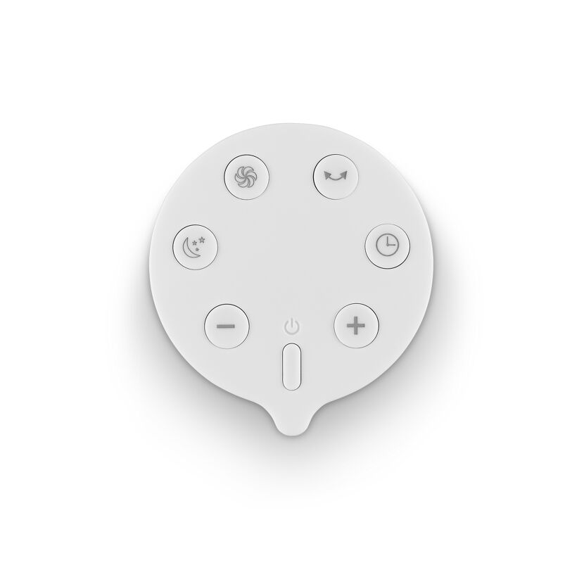 Bedienfeld des Design-Turmventilators