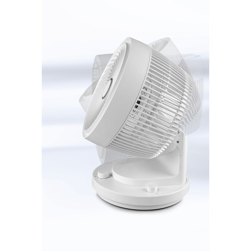 Weißer Tischventilator