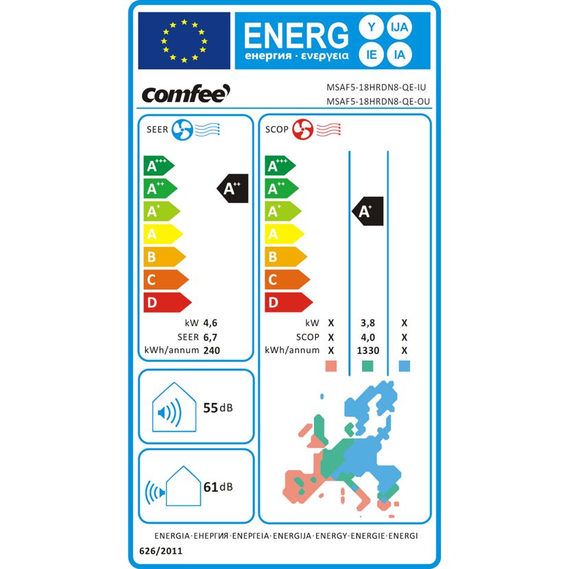 Split-Klimaanlage 'MSAF5-18HRDN8-QE'
