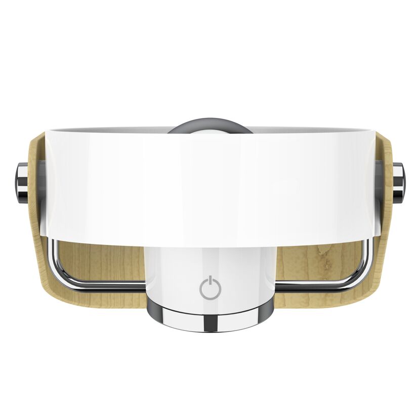 Weißer Tischventilator SBS1USB von Vornado