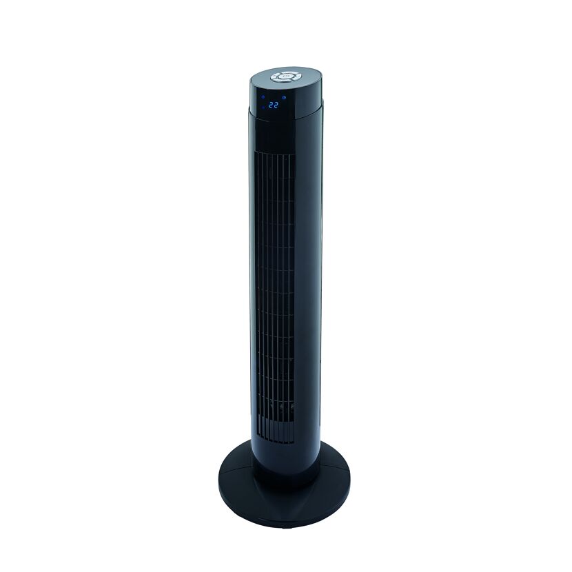 Schwarzer Turmventilator