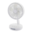 Akku-Tischventilator weiß Ø 16,6 x 26,5 cm