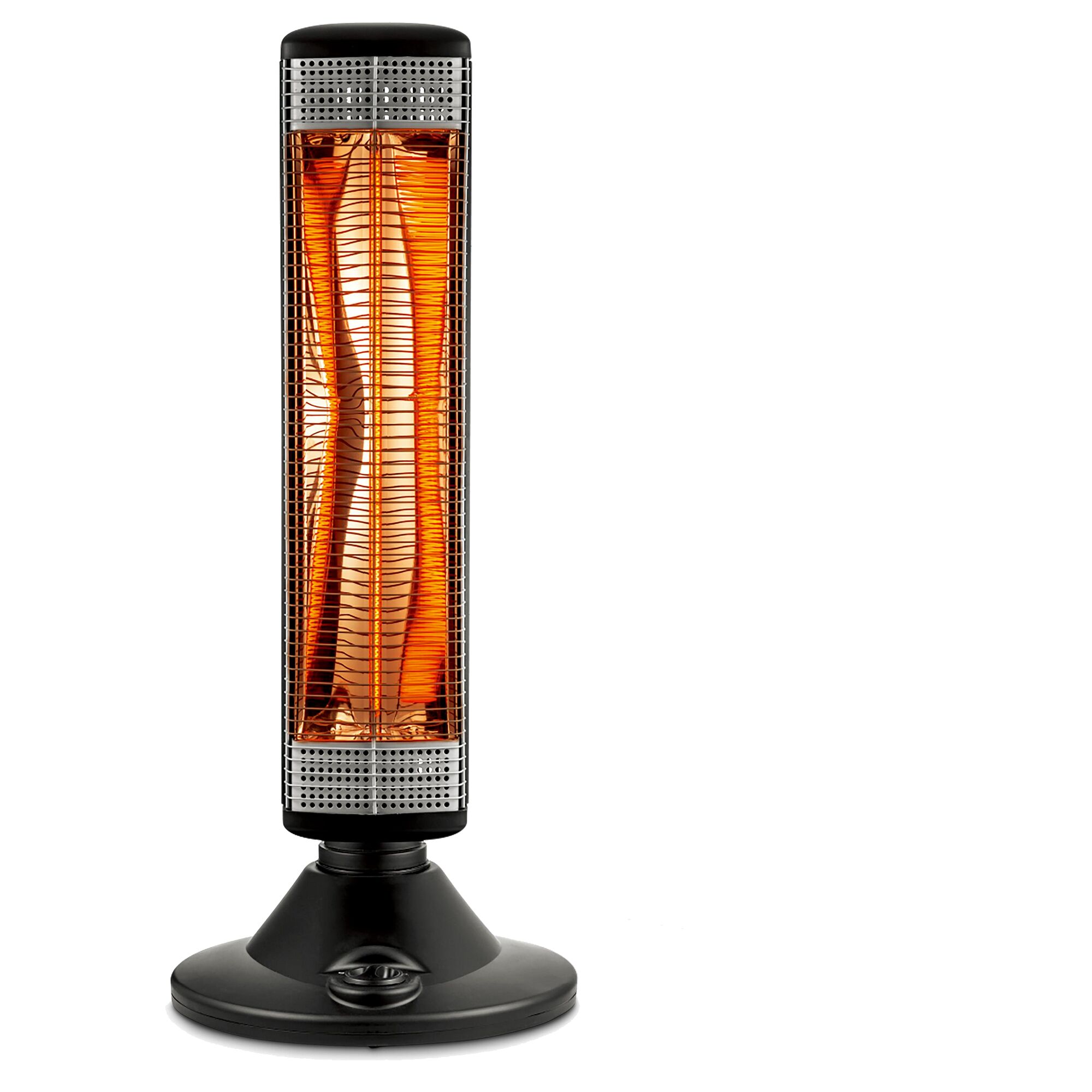 Eingeschalteter Carbon-Heizstrahler