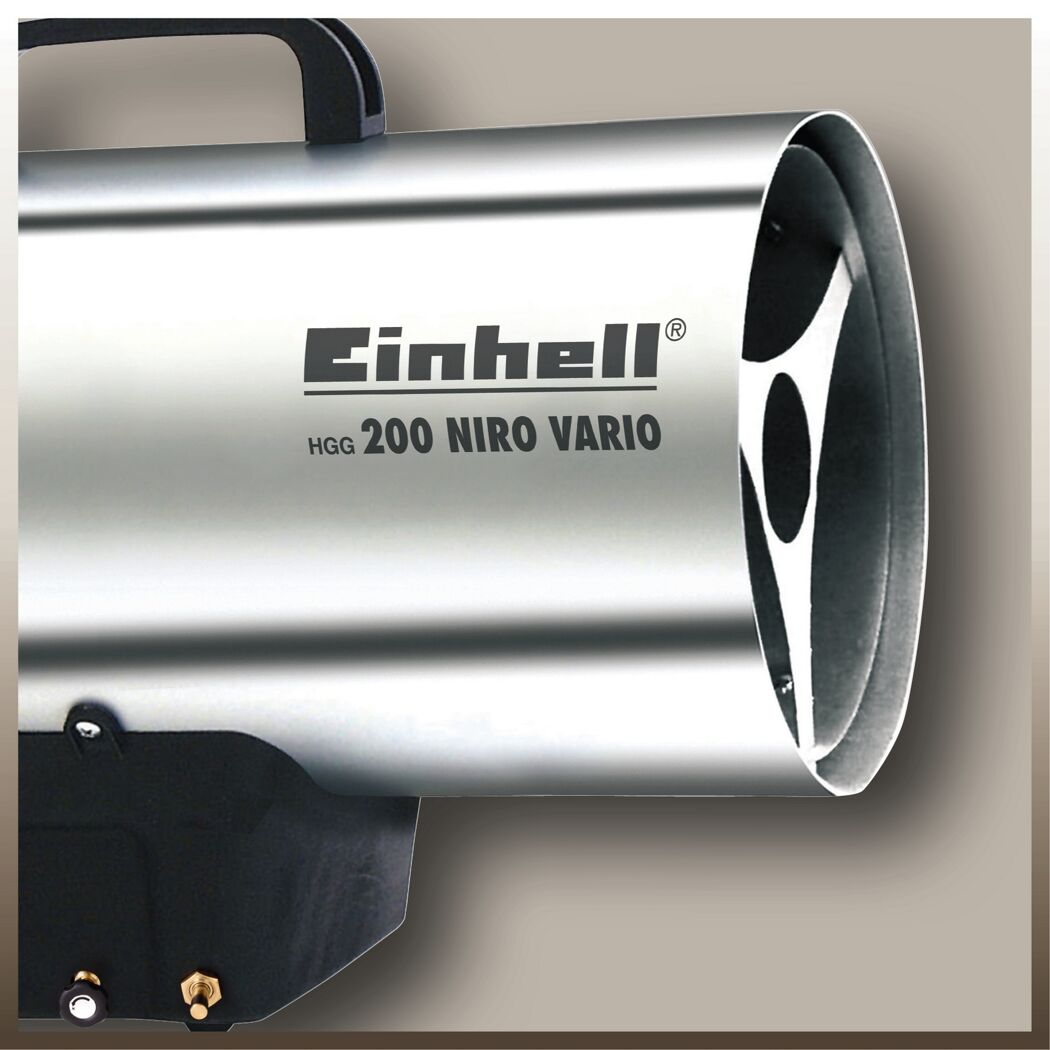 Einhell Heizluftgenerator HGG 200 Niro Vario