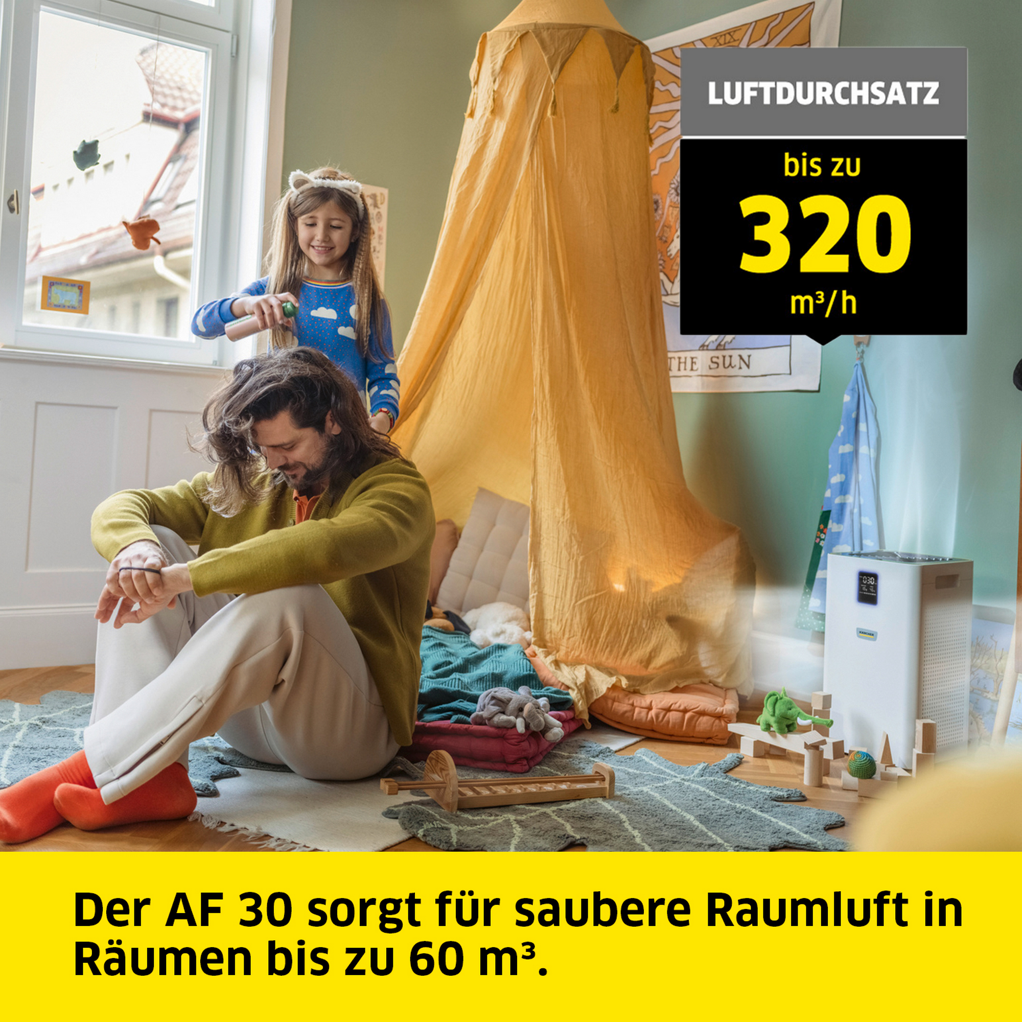 Luftreiniger 'AF 30' weiß 35 W, 320 m³/h + product picture