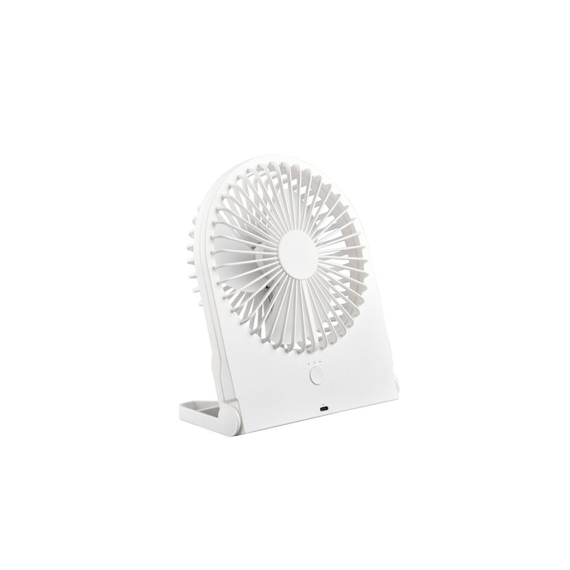 Weißer Ventilator Breezy