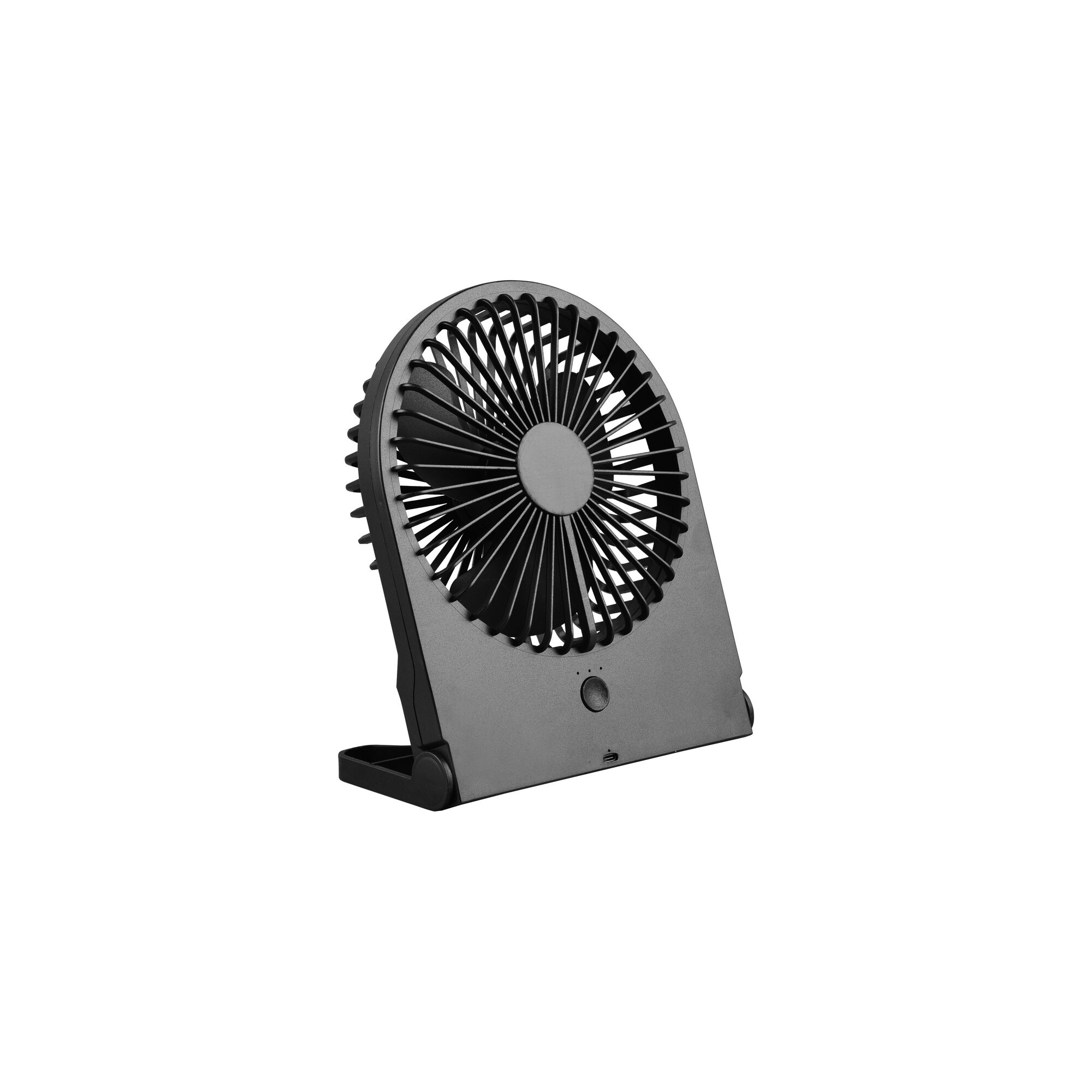 Schwarzer Ventilator Breezy