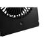 Schwarzer Ventilator Breezy