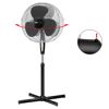 Standventilator 'VL 3741 S' Ø 40 cm