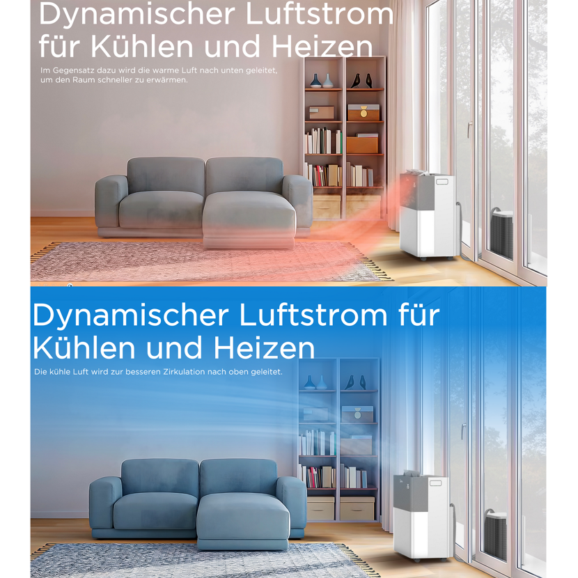 Mobiles Klimagerät zur Raumklimatisierung