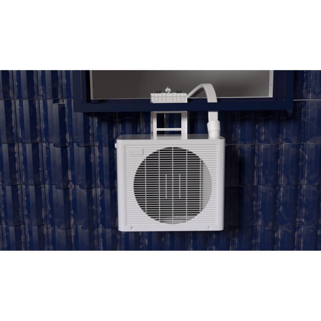 Klimaanlage in Fensterhalterung