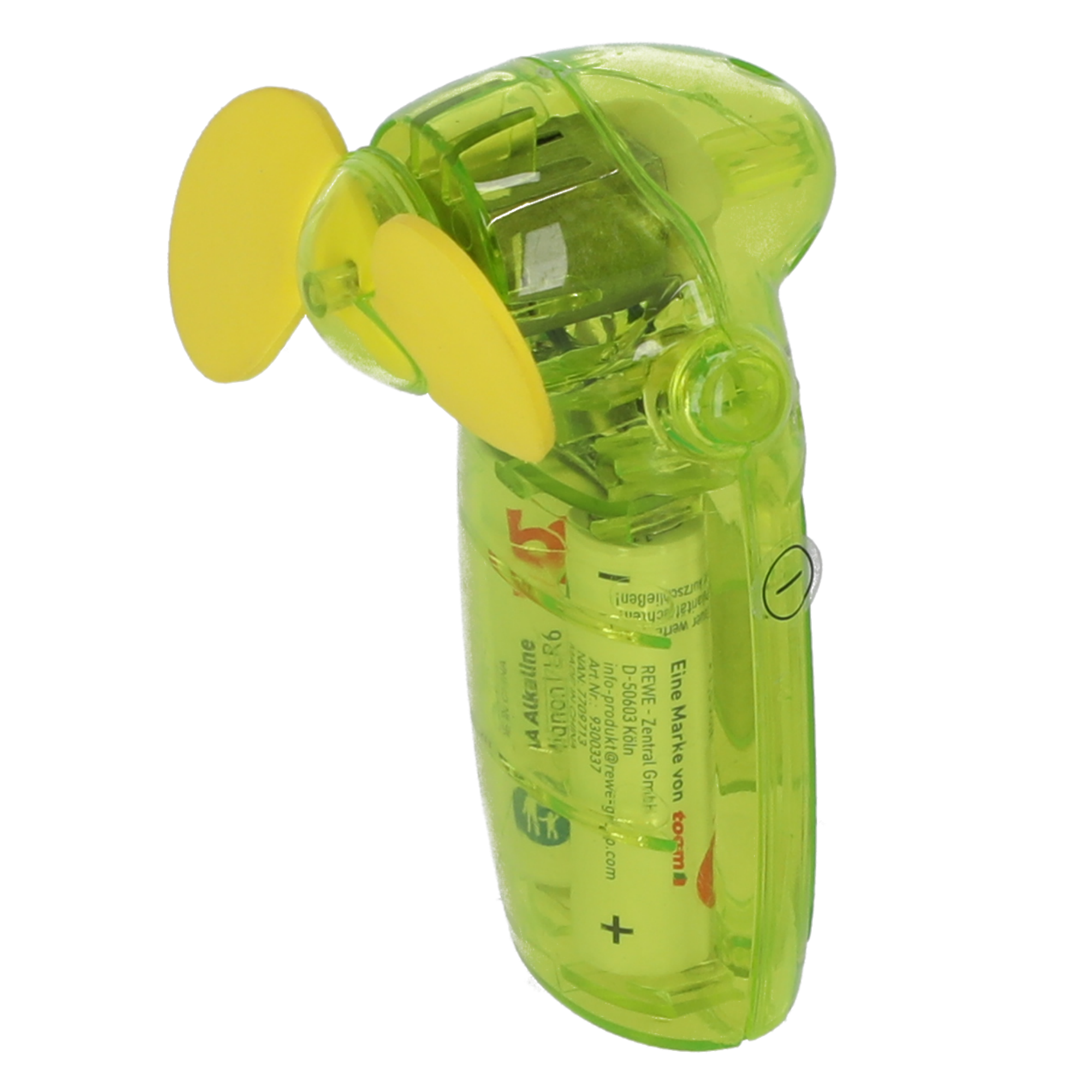 Mini-Handventilator batteriebetrieben Kunststoff
