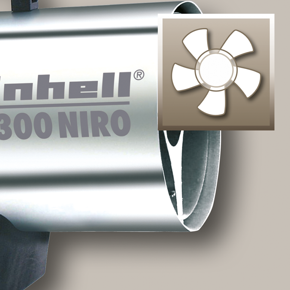 Heißluftgenerator "HGG 300 Niro" + product picture