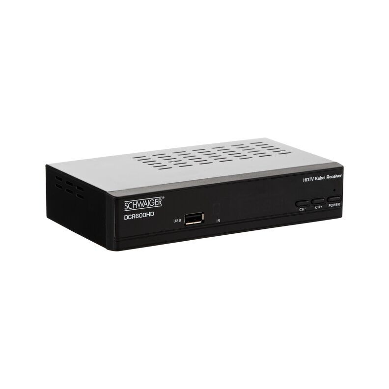 Schwaiger Full HD-Kabelreceiver FTA "DCR 600 HD" ǀ toom Baumarkt