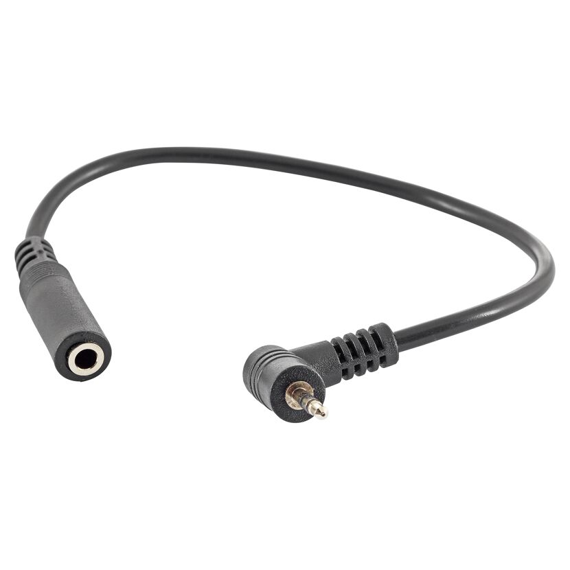 Audioadapter 2,5 mm Klinke auf 3,5 mm Klinke