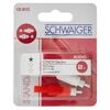 Zwei Cinch-Stecker von Schwaiger