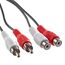 Audio Cinch-Kabel rot und weiß