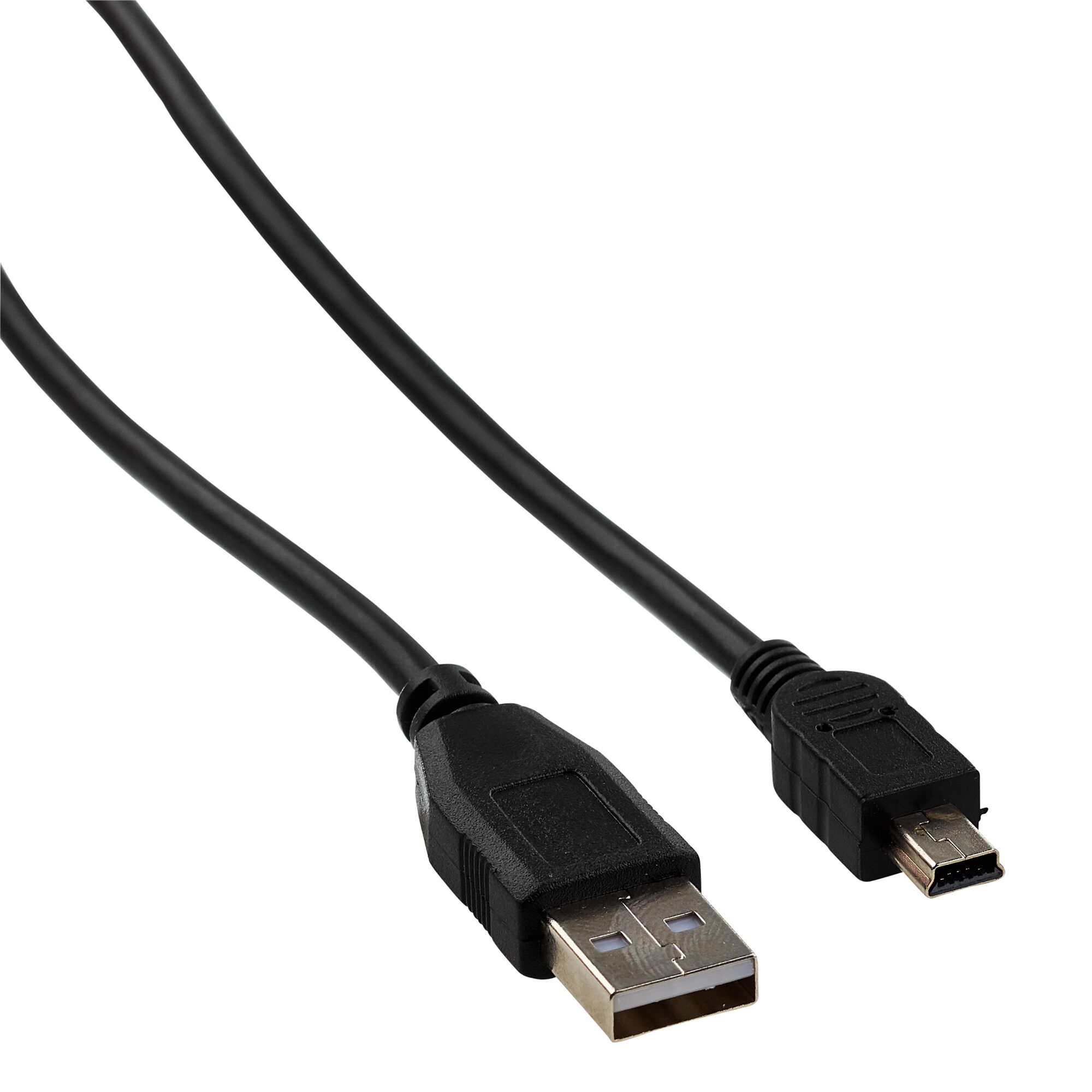 Schwarzes USB 2.0 Kabel