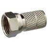 F-Aufdrehstecker 6,5 mm