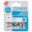 Zehn F-Stecker von Schwaiger, 6,5 mm, für SAT