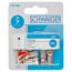Zehn F-Stecker von Schwaiger für SAT in Verpackung