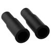 Zwei schwarze Dichtungshüllen für F-Stecker