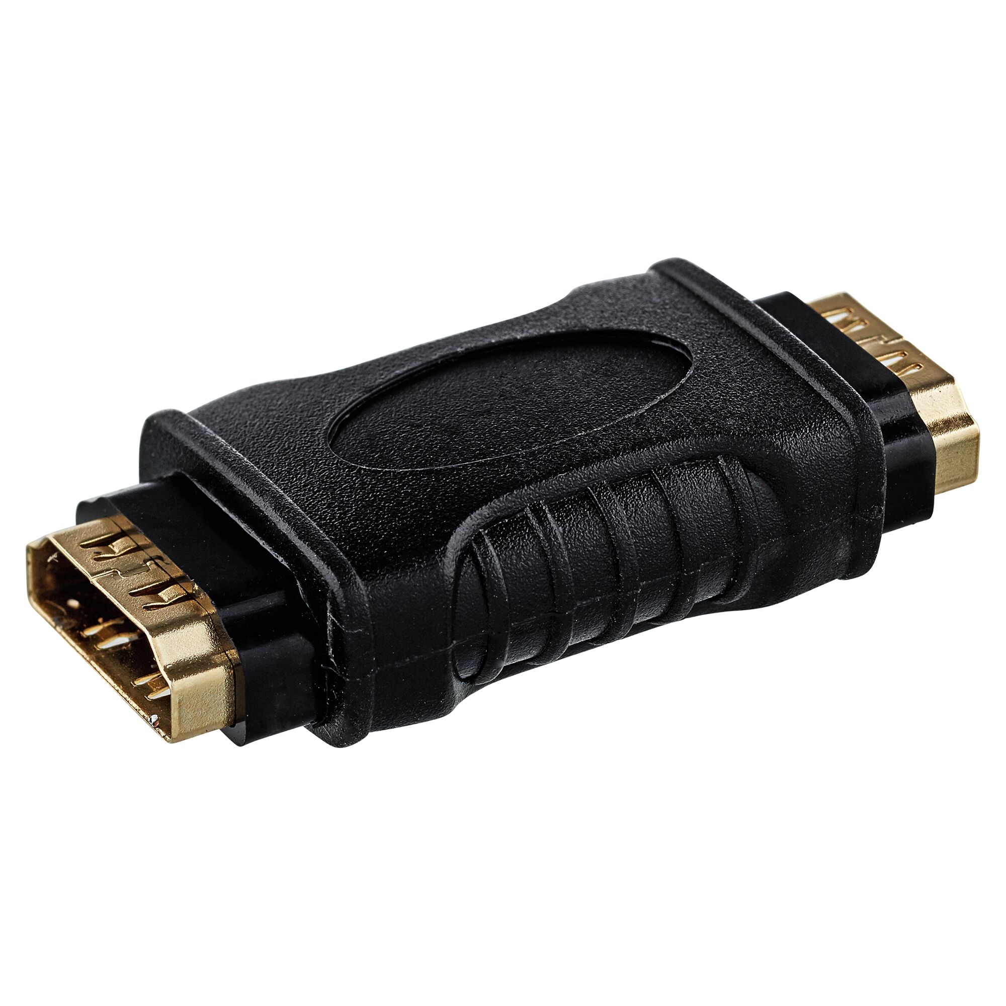 Schwarze HDMI-Doppelkupplung