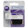 Schwarzer HDMI Adapter von Schwaiger