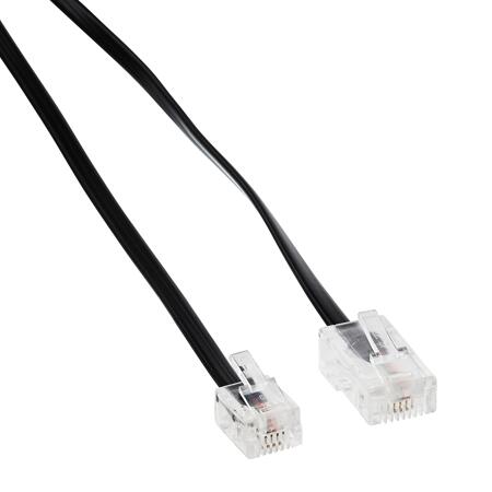 2. Bild von ISDN-Anschlusskabel RJ-11/RJ-45 schwarz 3 m
