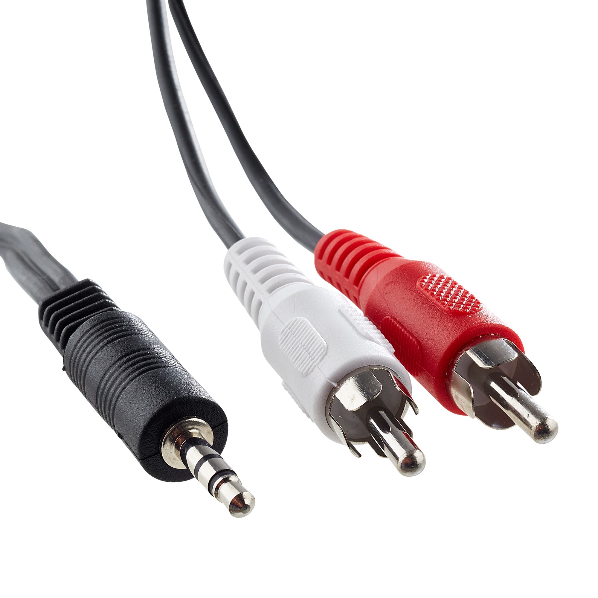 Audio-Adapterkabel, 3,5-mm-Klinke auf 2 Cinch-Stecker