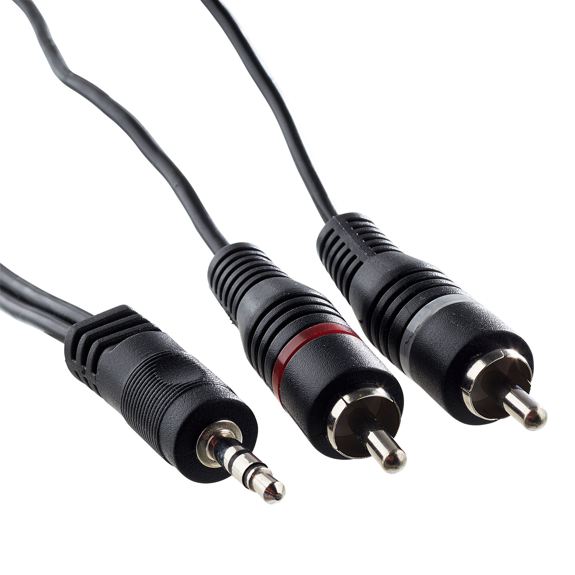 Audioadapterkabel mit 3,5-mm-Klinke und Cinch-Steckern