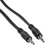 Schwarzes 3,5-mm-Stereoklinkenkabel