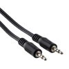 Schwarzes 3,5 mm Klinkenkabel