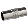 Metallischer Koax-Doppelstecker